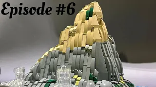 First Rock is done! - Building "Pointe du Hoc" in LEGO -  Episode 6