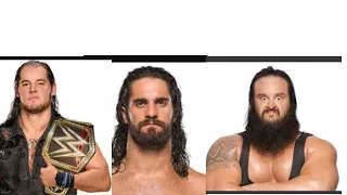 Seth Rollins vs Braun Strowman vs Baron Corbin(c) (WWE World championship match)