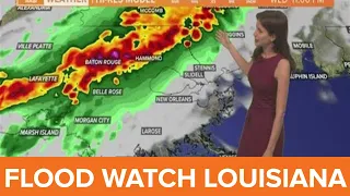 New Orleans Weather: Heavy thunderstorms arrive Wednesday night