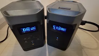 EcoFlow Delta 2 + Extra Battery Charging Speed and Fan Noise [Quick Look link in description]