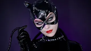 BATMAN RETURNS CATWOMAN 1992 Make-up Tutorial Halloween 2019