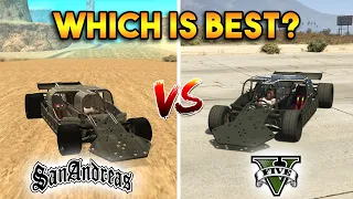 GTA 5 FLIP CAR VS GTA SAN ANDREAS FLIP CAR : WHICH IS BEST?
