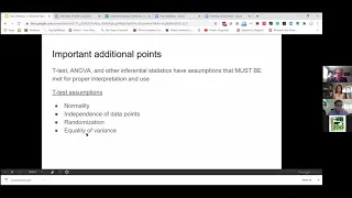 Assumptions of T-test and ANOVA