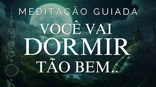 MEDITAÇÃO GUIADA PARA DORMIR – ELIMINE O MEDO E A ANSIEDADE NA FLORESTA DO SONO PROFUNDO