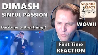 Classical Singer Reaction - Dimash | Sinful Passion. One of my Favorites! 24 Second Run!!!