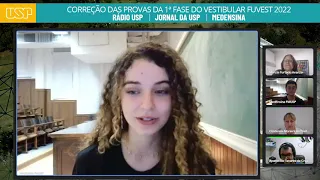 🔴 Fuvest 2022: Correção das provas da 1ª fase do vestibular