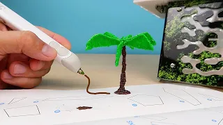 ¡MI NUEVO BOLIGRAFO 3Doodler Create 3D! Hago diseños para mi formicario! Cómo viven mis hormigas