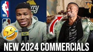 NBA Players Funny Commercial Compilation of 2024 feat. SHAQ, STEPH, JIMMY BUTLER & MORE 🤣🤣