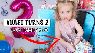 VIOLET Turns 2 🎉 Birthday Celebrations | Large Family of 13 Daily Vlog