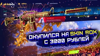 SKIN BOX ОКУПИЛСЯ С 3000 РУБЛЕЙ? СКИН БОКС ЗАБРАЛ ВЕСЬ МИНУС С САЙТА?! ПРОВЕРКА SKIN BOX