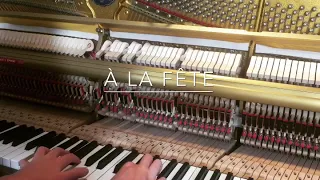 À LA FÊTE (UZI) - PIANO COVER - CÉLESTUDIO