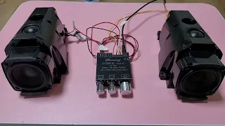 diy haman kardon speaker TPA31116 amp test