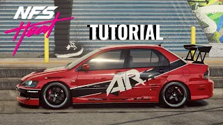 Need for Speed HEAT | Sean's Mitsubishi Evo Build Tutorial!