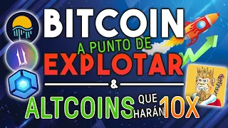 Bitcoin a punto de explotar a nuevos máximos y estas altcoins harán 10X / Introducción al canal