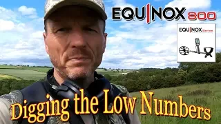 Digging the low numbers - Minelab Equinox