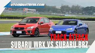 Track Attack: Subaru WRX vs. Subaru BRZ