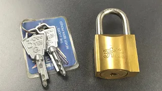 [718] The Naughty Bucket Chronicles — “3Yes” Magnetic Pin Padlock Picked
