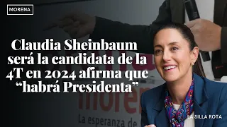 Es Claudia Sheinbaum anuncia Morena Ebrard impugna y perfila salida