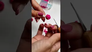 Гранат + малина #cernit #polymerclay #tutorial #diy #полимернаяглина #творчество #хобби #сделайсам