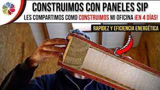 🏠 En SOLO 4 DÍAS CONSTRUIMOS OFICINA con PANELES SIP - Construcción en seco y eficiencia energética