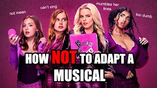 The new Mean Girls is EMBARRASSED to be a musical