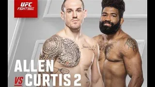 UFC Fight Night Allen vs Curtis 2 Full card predictions