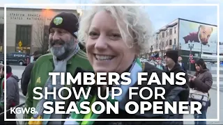 Fans turn out for Portland Timbers 2024 season opener at Providence Park