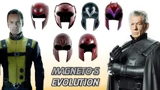 ALL LIVE-ACTION MAGNETO SUITS & HELMETS (Ian McKellen + Michael Fassbendeur) New Mtants Update