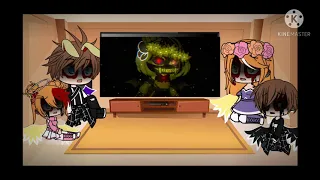 afton react to tormentors and funtimers || "part 2 of afton spend a day in Mike house" || kori_UwU