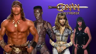 Conan the Destroyer Cast 🎬 Then and Now (1984 and 2023) * Change in 39 Years