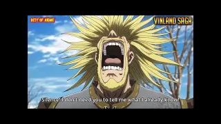 Thorkell tells his past with Thors and got enraged when Thorfinn defeated him | Best of Anime
