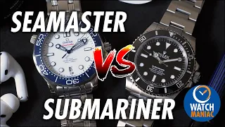 Omega Seamaster Professional e Rolex Submariner 124060: confronto tra i due diver 300m