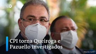 [Notícias em áudio] Queiroga, Pazuello e mais 12 se tornam investigados pela CPI da Pandemia