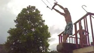 steve-o's back flip at vortex springs