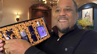 ASMR Luxury Cologne Perfume Versace Unboxing Salesman [Roleplay]