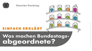 Einfach erklärt: Was machen Bundestagsabgeordnete?