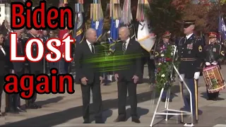 Biden looks LOST again after laying wreath at Tomb of the Unknown Soldier [in french]