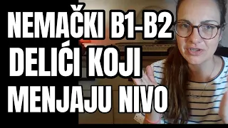 NEMAČKI B1-B2 -IZABRANI DELIĆI GOVORA KOJI SLUŽE DA PODIGNU VIŠI NIVO - SAMO ONO ŠTO KORISTI