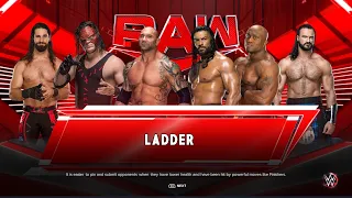 Who will win the money in the bank? 6 men ladder match || WWE 2K23 PC gameplay?
