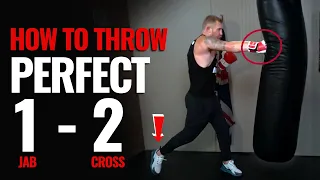 How to Throw a 1 - 2 / Jab - Cross in Boxing