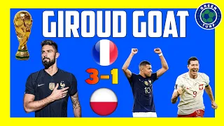 Giroud & Mbappe Masterclass | Lewandowski's Poland OUT | France 3-1 Poland Review Highlights