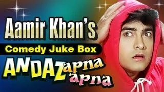 Andaz Apna Apna Comedy Jukebox | Aamir Khan | Bollywood's Funniest Scenes