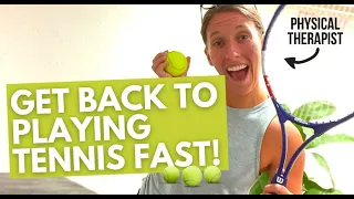 3 Exercises to ACTUALLY ENJOY Tennis WITH Arthritis | Dr. Alyssa Kuhn