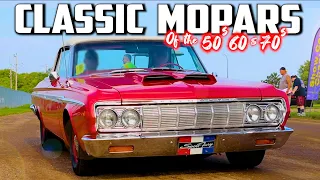 MOPAR MUSCLE CARS!!! Over an HOUR of JUST MOPARS!!! Classic Mopar Muscle Cars. Classic Car Show. USA