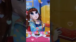 my talking Angela 2 new Tiktok trend 💖✨#shorts #cosplay #fun #subscribe