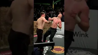 Russian Bare Knuckle Boxing KO👊🏽 #shorts #shortvideo