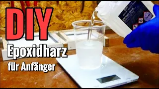 TUTORIAL: Epoxidharz als Anfänger richtig verarbeiten / DIY-Anleitung für Epoxidharz