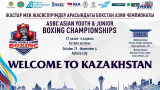 ASBC ASIAN YOUTH & JUNIOR  BOXING CHAMPIONSHIPS - ASTANA 2023  ( DAY 6)