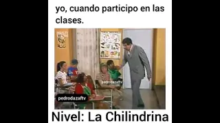 cuando participó en clase  el chavo del 8