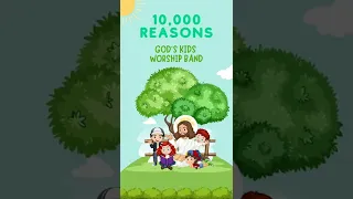 10,000 Reasons | God's Kids Worship Band #shorts